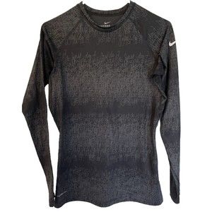 Nike Thermal Fit Just Do It Compression Long Sleeve Women’s Size Medium